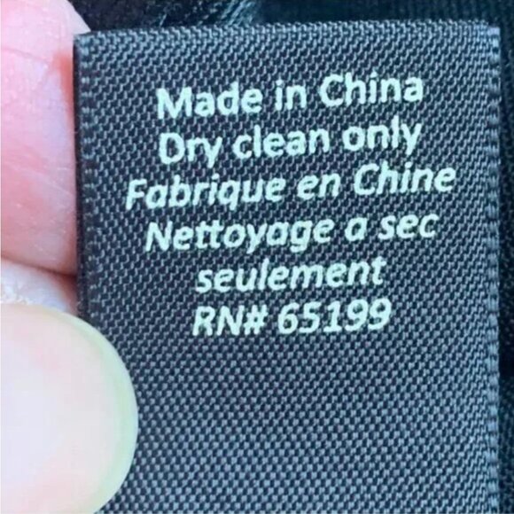 Elizabeth and James Black Wool Blend Pleated Front Dress Pants Size 6 - Picture 7 of 11